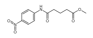 methyl 5-((4-nitrophenyl)amino)-5-oxopentanoate Structure