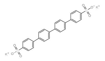 1,1':4',1'':4'',1'''-quaterphenyl-4,4'''-disulfonic acid dipotassium salt结构式