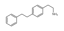 2-(4-PHENETHYL-PHENYL)-ETHYLAMINE HYDROCHLORIDE Structure