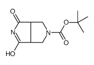 RaceMic cis-4,6-dioxo- hexahydro-pyrrolo[3,4-c]pyrrole-2-carboxylic acid tert-butyl ester structure