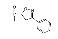 5-dimethylphosphoryl-3-phenyl-4,5-dihydro-1,2-oxazole结构式