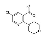 4-(5-chloro-3-nitropyridin-2-yl)morpholine结构式