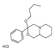 3-butoxy-3-phenyl-4,6,7,8,9,9a-hexahydro-1H-pyrido[2,1-c][1,4]oxazine,hydrochloride结构式
