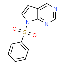 7-(苯磺酰基)-7H-吡咯并[2,3-d]嘧啶图片