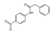 N-phenylacetyl-4-nitroaniline结构式