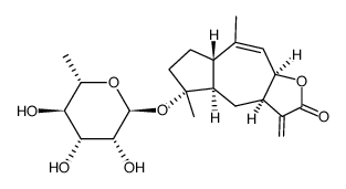 2-Desoxypleniradin-4-0-a-L-rhamnopyranoside Structure