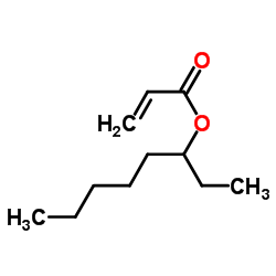 ethylhexyl acrylate Structure