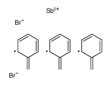 tribenzyl(dibromo)-λ5-stibane Structure