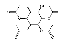 1(3),4(6),5,6(4)-tetra-O-acetyl-sn-myo-inositol Structure