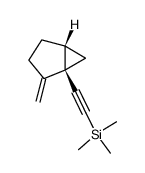 (1R-cis)-trimethyl((2-methylenebicyclo(3.1.0)hexyl)ethynyl)silane结构式