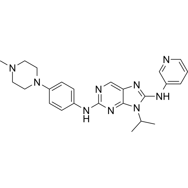 Ruserontinib structure