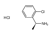 (S)-2-氯-A-甲基-苯甲胺盐酸盐结构式