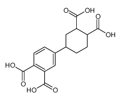 4-(3,4-dicarboxycyclohexyl)phthalic acid Structure