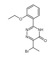 6-(1-bromoethyl)-3-(2-ethoxyphenyl)-4H-[1,2,4]triazin-5-one Structure