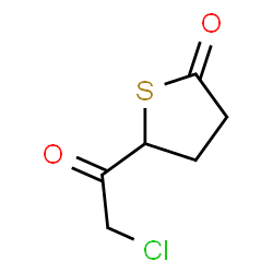 2(3H)-Thiophenone, 5-(chloroacetyl)dihydro- (9CI) Structure