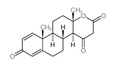 (4aS,4bR,10aR,10bS,12aS)-10a,12a-dimethyl-4b,5,6,10b,11,12-hexahydro-4aH-naphtho[2,1-f]chromene-2,4,8-trione Structure