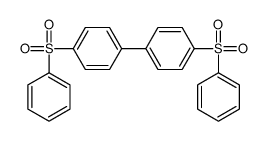 1-(benzenesulfonyl)-4-[4-(benzenesulfonyl)phenyl]benzene Structure