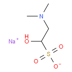 2-钠(二甲基氨基)-1-羟基乙磺酸盐结构式
