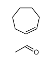 1-(cyclohepten-1-yl)ethanone结构式
