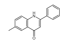 2-phenyl-6-methyl-1,4-dihydro-4-oxoquinoline Structure