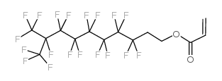 2-(perfluoro-9-methyloctyl)ethyl acrylate Structure