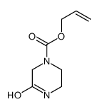 1-Piperazinecarboxylicacid,3-oxo-,2-propenylester(9CI)结构式