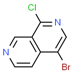 4-Bromo-1-chloro-2,7-naphthyridine Structure