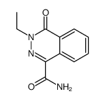 3-ETHYL-4-OXO-3,4-DIHYDRO-PHTHALAZINE-1-CARBOXYLIC ACID AMIDE structure