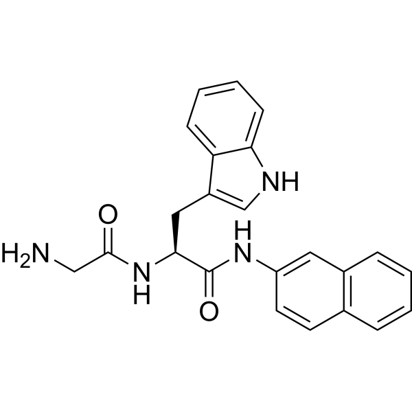 H-Gly-Trp-βNA Structure