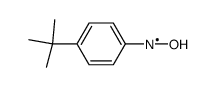 Nitroxide,p-tert-butylphenyl (8CI) structure