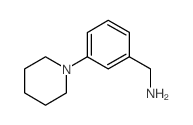 3-(PIPERIDIN-1-YL)BENZYLAMINE structure