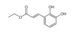 2-Propenoicacid,3-(2,3-dihydroxyphenyl)-,ethylester,(2E)-(9CI)结构式