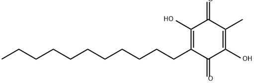 2,5-Cyclohexadiene-1,4-dione, 2,5-dihydroxy-3-methyl-6-undecyl-结构式