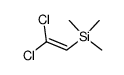 (2,2-dichloro-vinyl)-trimethyl-silane结构式
