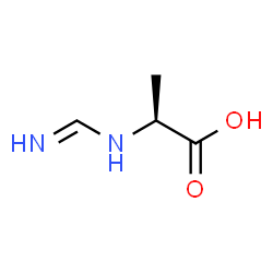 L-Alanine, N-(iminomethyl)- (9CI)结构式