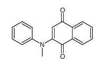 2-(N-methylanilino)naphthalene-1,4-dione Structure