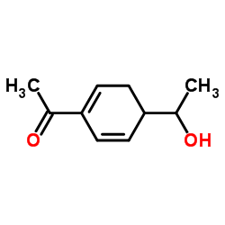 Ethanone, 1-[4-(1-hydroxyethyl)-1,5-cyclohexadien-1-yl]- (9CI)结构式