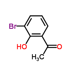 1-(3-Bromo-2-hydroxyphenyl)ethanone Structure
