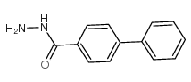 4-Biphenylcarboxylic acid hydrazide structure