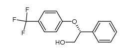 (R)-2-phenyl-2-(4-(trifluoromethyl)phenoxy)ethanol结构式