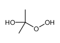 2-hydroperoxypropan-2-ol结构式