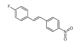 1-[2-(4-fluorophenyl)ethenyl]-4-nitrobenzene Structure