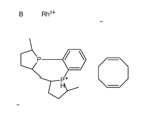 (+)-1,2-BIS((2S,5S)-2,5-DIMETHYLPHOSPHOLANO)BENZENE(CYCLOOCTADIENE)RHODIUM(I)TETRAFLUOROBORATE picture