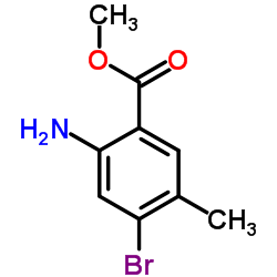 Methyl 2-amino-4-bromo-5-methylbenzoate图片