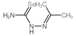 1-λ1-selanyl-N'-(propan-2-ylideneamino)methanimidamide Structure