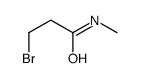 3-bromo-N-methylpropanamide Structure