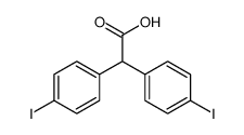 2,2-bis(4-iodophenyl)acetic acid Structure