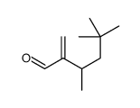 3,5,5-trimethyl-2-methylidenehexanal Structure