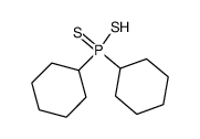 Dicyclohexyldithiophosphinic acid Structure