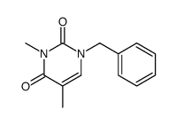 1-benzyl-3,5-dimethylpyrimidine-2,4-dione结构式